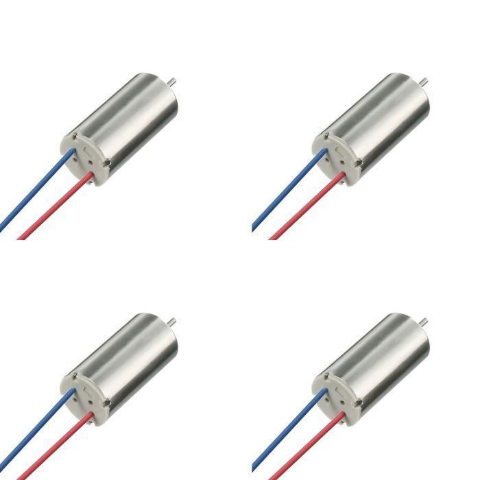 Micro Coreless Motor with propeller(7x20) - 4 Pieces