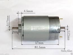 Mabuchi RS-555PH 12V-36V DC Motor - High Torque for Robotics & DIY Projects