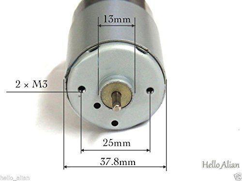 Mabuchi RS-555PH 12V-36V DC Motor - High Torque for Robotics & DIY Projects