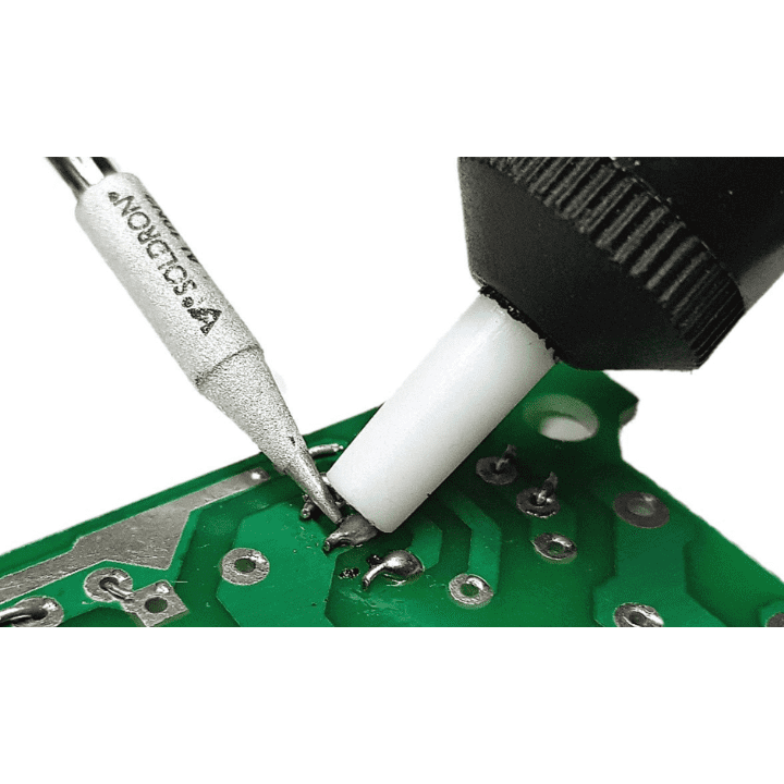 Soldron High Quality Black Aluminium Body Desoldering Pump