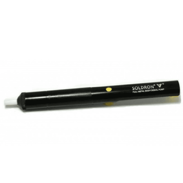 Soldron High Quality Black Aluminium Body Desoldering Pump