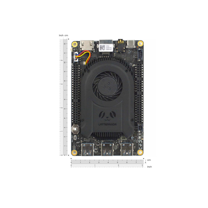 DFRobot LattePanda 3 Delta 864 Windows/Linux Single Board Computer 8GB/64GB eMMC with Activation Code(Windows 10 IoT Enterprise)