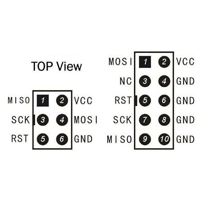 Elementz AVR USB Programmer with Cable