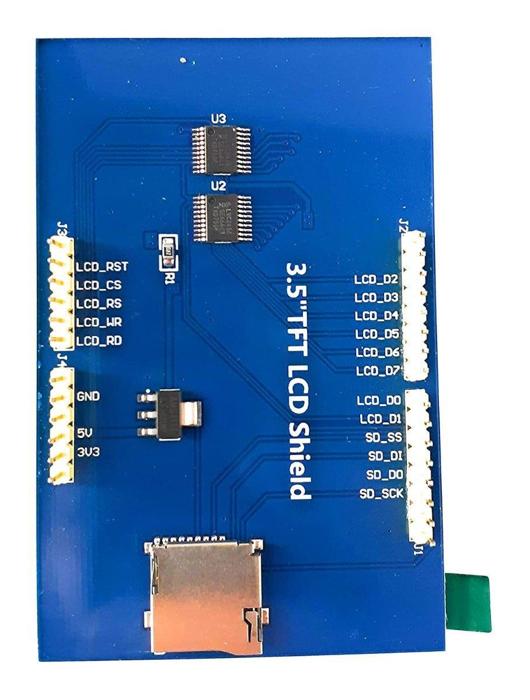 Iotcart 3.2 Inch TFT LCD 240x320 Resistive Touch Panel - Arduino & Raspberry Pi Compatible