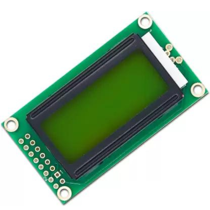 Iotcart 8X2-GREEN-LCD 5V 8x2 Character LCD Module - Arduino Compatible