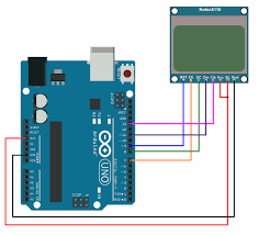Nokia 5110 84x48 Graphic LCD Display Module for Arduino - Buy Online