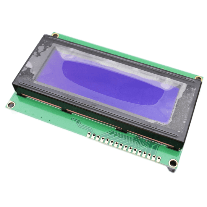 Iotcart 2004A 20x4 LCD Display Module Blue - Arduino Compatible