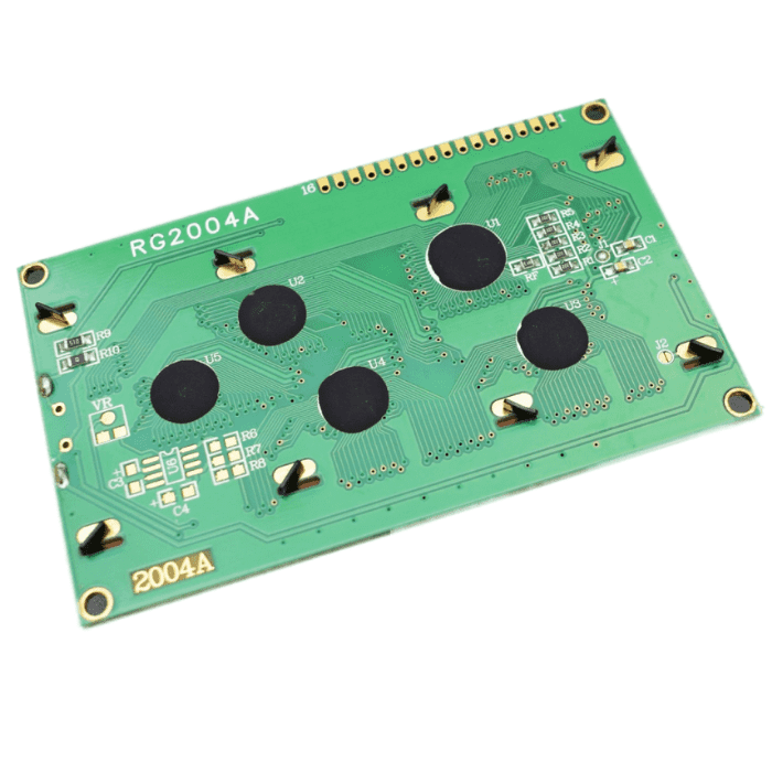 Iotcart 2004A 20x4 LCD Display Module Blue - Arduino Compatible