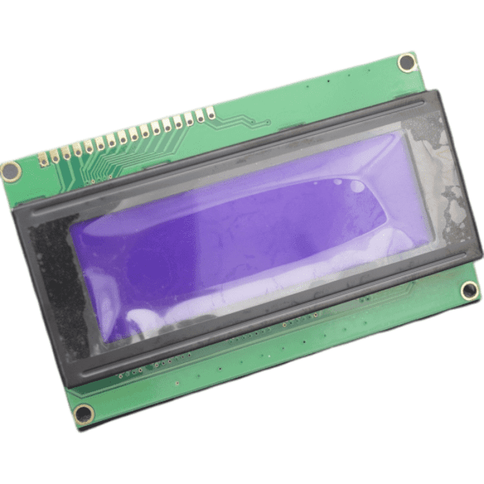 Iotcart 2004A 20x4 LCD Display Module Blue - Arduino Compatible