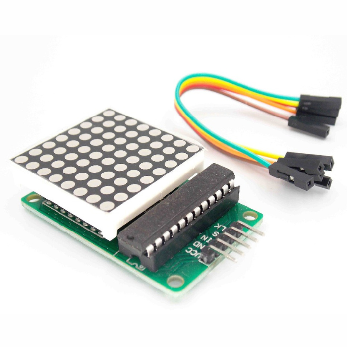 MAX7219 8x8 LED Dot Matrix Display Module - Arduino Compatible