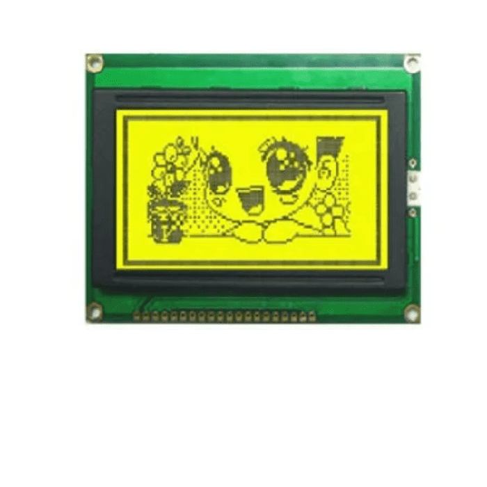 Iotcart SES-P-2090 128x64 Graphic LCD Yellow Backlight - Arduino Display Module