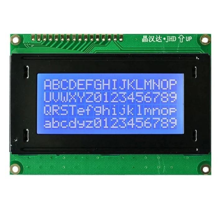 JHD 16x4 Blue LCD Display 5V Arduino Compatible - Buy Online