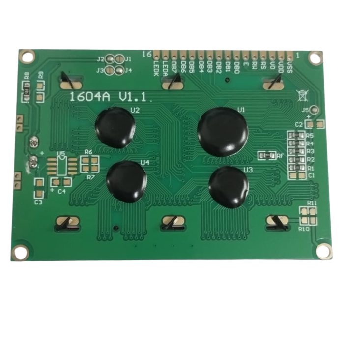 JHD 16x4 Blue LCD Display 5V Arduino Compatible - Buy Online
