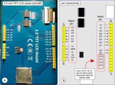 3.5 TFT LCD Display without Touch for Arduino