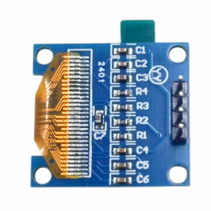 0.96 Inch OLED Display Module SPI/I2C 4pin Blue Color