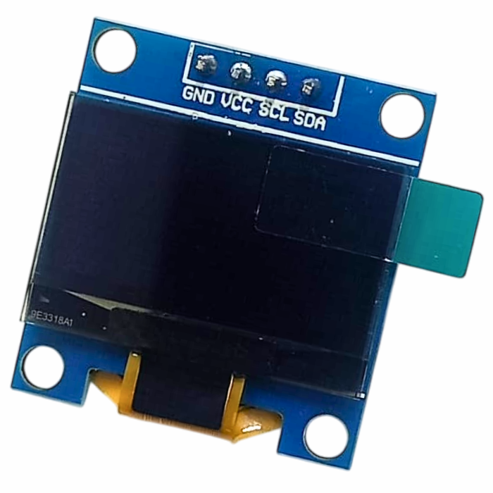 0.96 Inch OLED Display Module SPI/I2C 4pin Blue Color