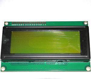 Iotcart 20x4 LCD Module (Green) 20x4 LCD Display - Arduino & Raspberry Pi Compatible