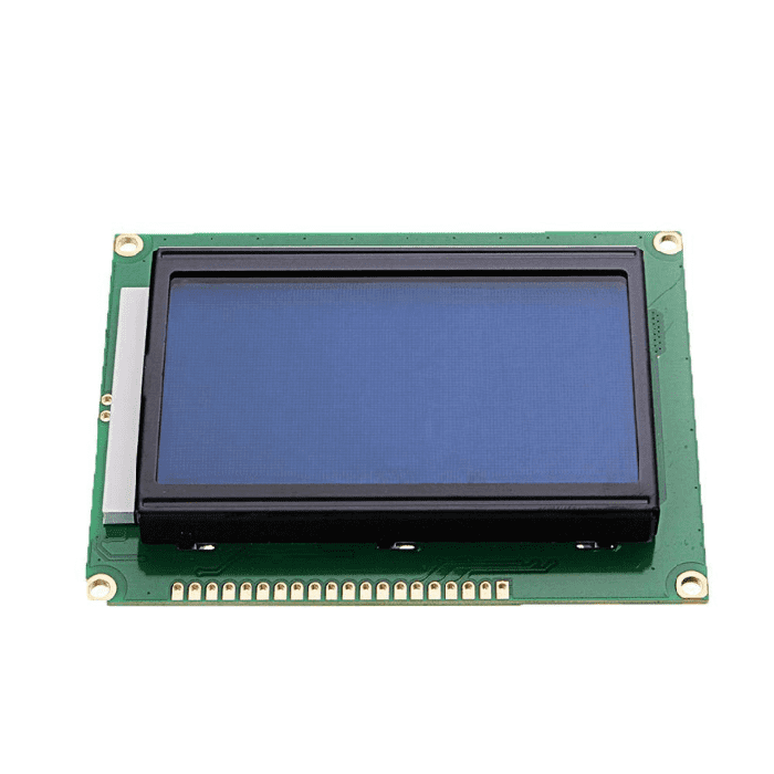JHD 128x64 Graphic LCD 5V Blue Backlight - Arduino Display Module