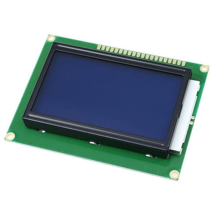 JHD 128x64 Graphic LCD 5V Blue Backlight - Arduino Display Module