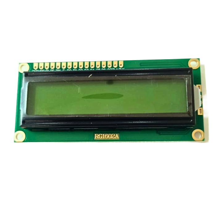 Iotcart 16x2 LCD Module Green Backlight - Arduino & Raspberry Pi Compatible