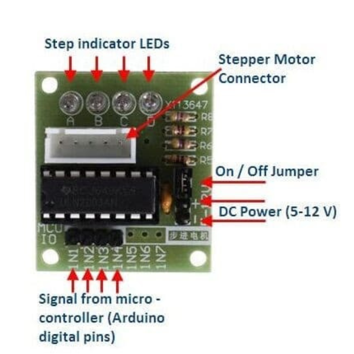 ULN2003 Stepper Motor Driver Module