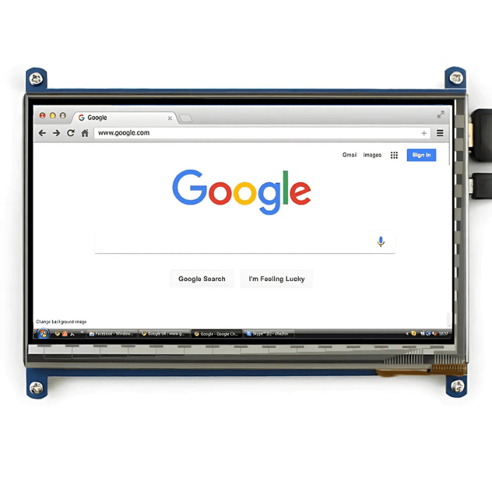 Iotcart SES-P-2112 7 Inch HDMI Capacitive Touch Display for Raspberry Pi - Buy in India