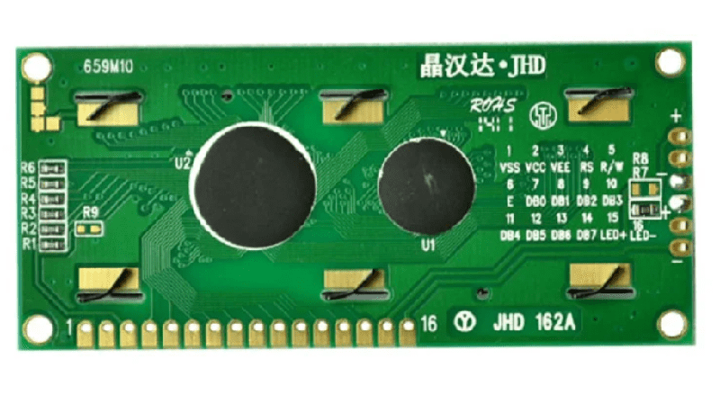Original JHD 16x2 Character LCD Display- Blue