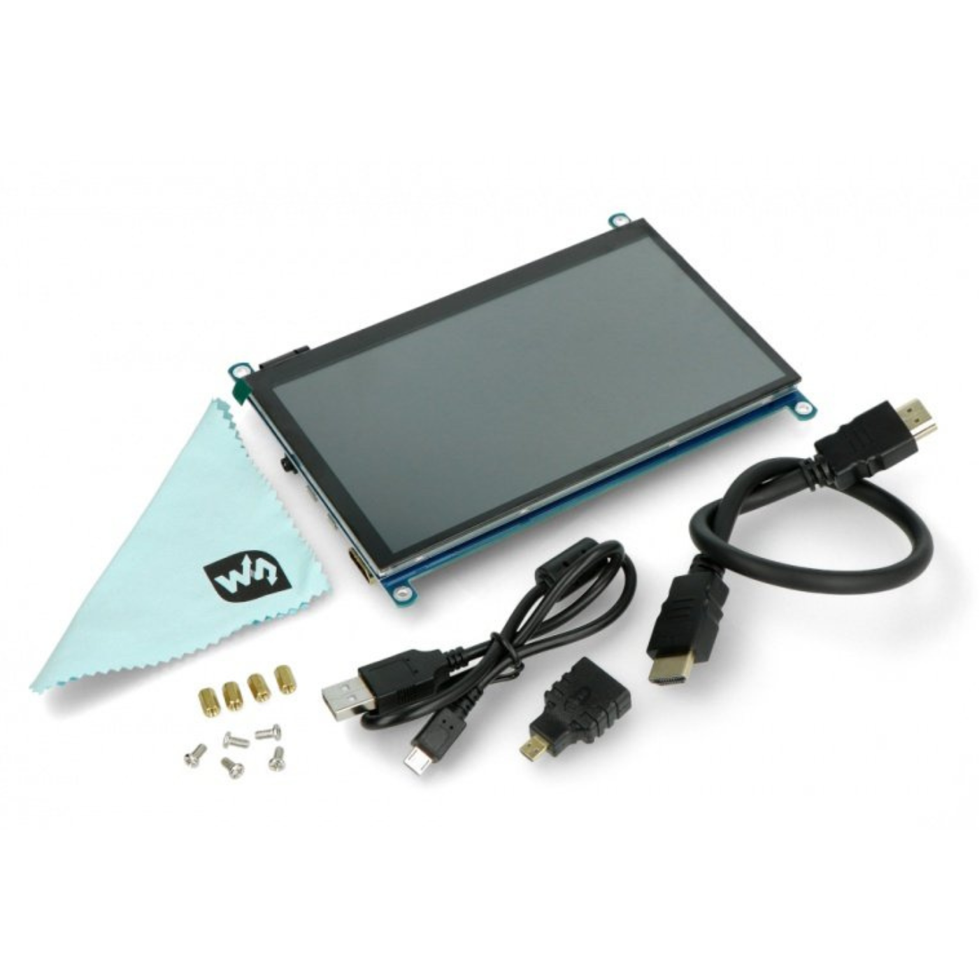 Waveshare 7inch HDMI Capacitive Touch Screen LCD (H) 1024×600 Support Various Systems