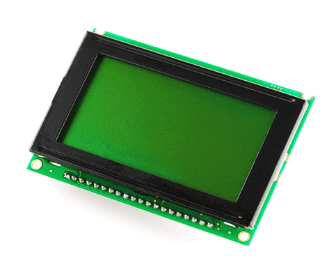 Iotcart 128x48-GREEN-LCD-HD44780 128x48 Dot Matrix LCD Display - Arduino Compatible