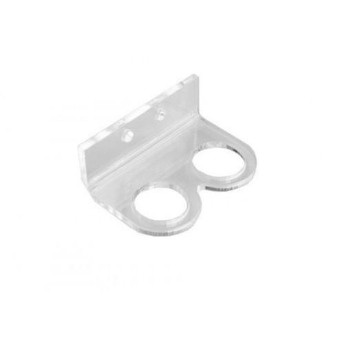 Iotcart HC-SR04 Ultrasonic Sensor Holder - Acrylic Mounting Bracket for DIY Robots