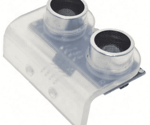 Iotcart HC-SR04 Ultrasonic Sensor Holder - Acrylic Mounting Bracket for DIY Robots
