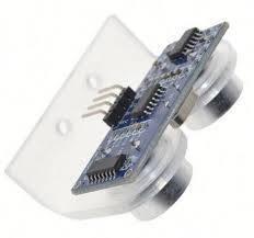 Iotcart HC-SR04 Ultrasonic Sensor Holder - Acrylic Mounting Bracket for DIY Robots