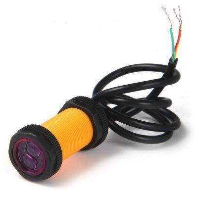 Iotcart E18-D80NK 3-80cm Adjustable Infrared Proximity Sensor Module - Obstacle Detection for Robotics
