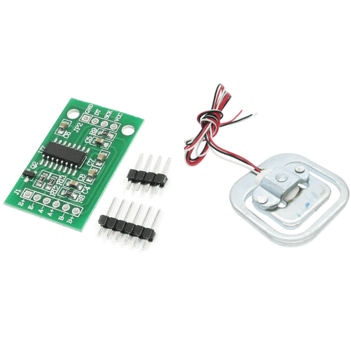 Iotcart SES-P-2158 50kg Load Cell with HX711 ADC - Weight Sensor Kit