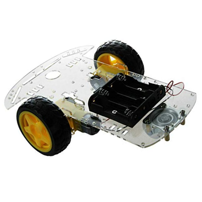Iotcart 2WD Smart DIY Robot Car Chassis Kit - Arduino & Raspberry Pi Compatible