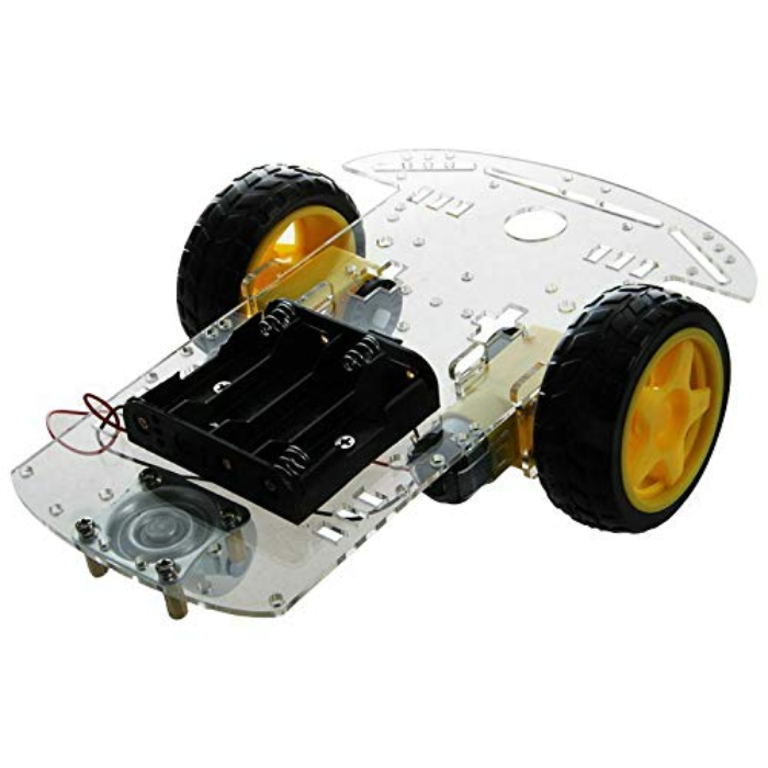 Iotcart 2WD Smart DIY Robot Car Chassis Kit - Arduino & Raspberry Pi Compatible