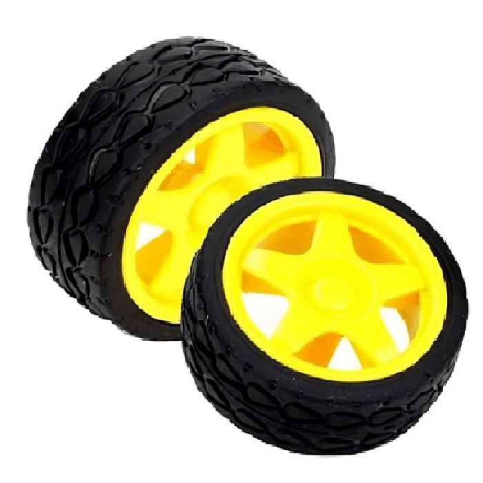 DIY 2WD Mini Round Robot Car