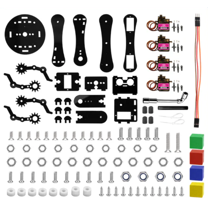 ACEBOTT QD007 5-DOF Robot Arm Expansion Pack for ESP32 - Buy in India
