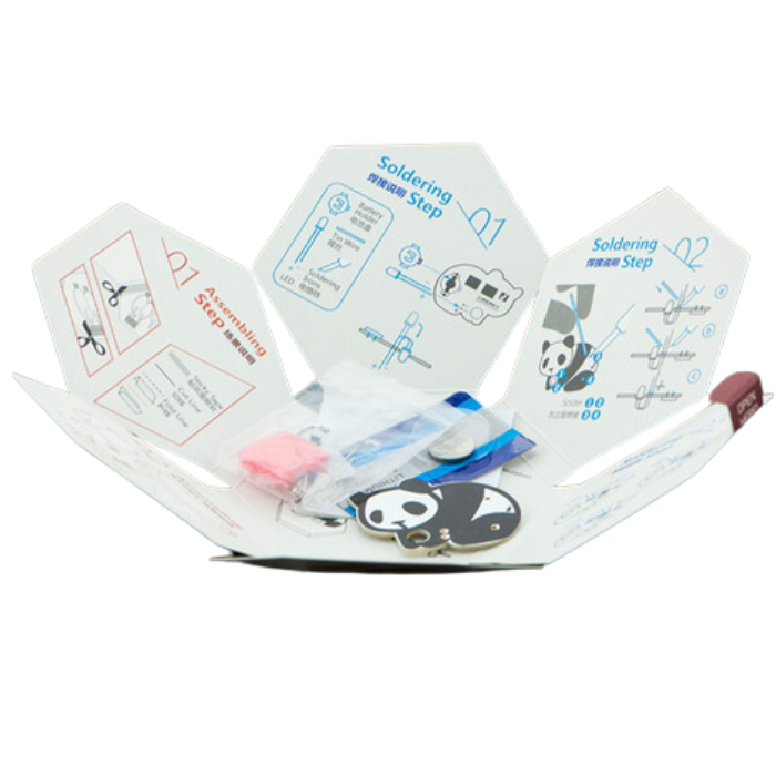 Iotcart 4-Soldering Zoo Animal Kit - DIY STEM Learning for Kids