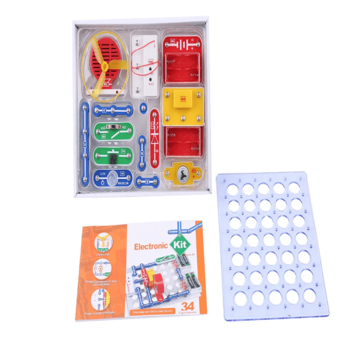 Buy 34 Experiments Electronics Kit - STEM Learning for Kids & Students