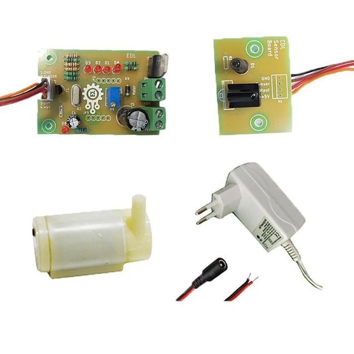 Iotcart DIY Sanitizer Dispenser Kit with Timer - Touchless Hand Sanitizer Solution