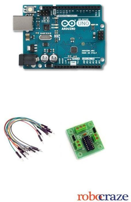 Iotcart Four in One Bot Arduino Robot Kit - Line Follower, Obstacle Avoider
