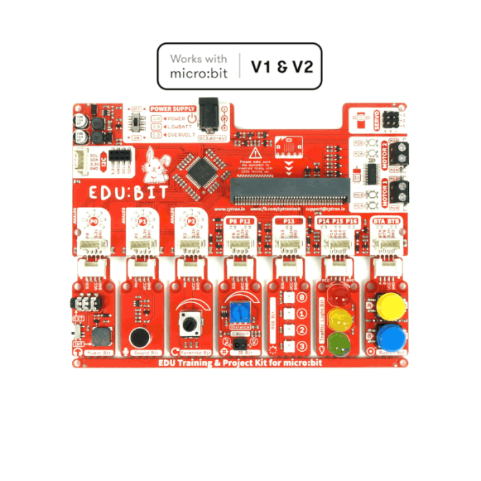 Cytron EDU:BIT Training & Project Kit for micro:bit - STEM Electronics Kit