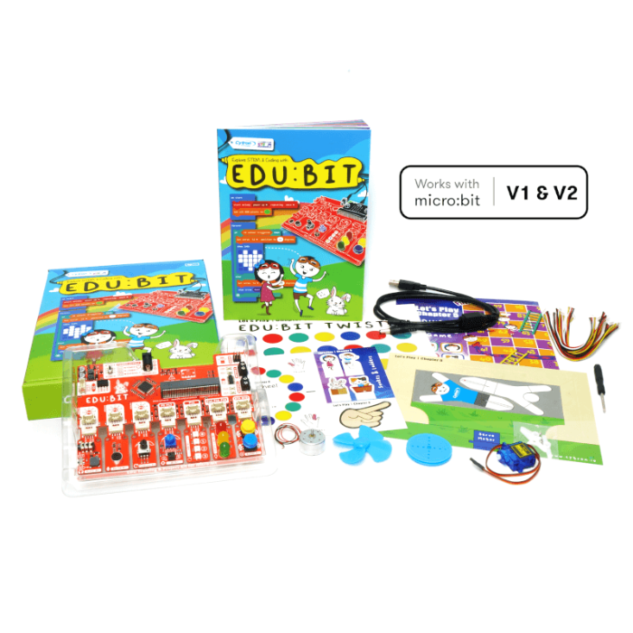 Cytron EDU:BIT Training & Project Kit for micro:bit - STEM Electronics Kit