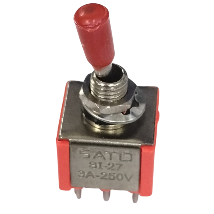 Iotcart 6 Pin SPDT Toggle Switch 3A 250V - Lighting & Motor Control