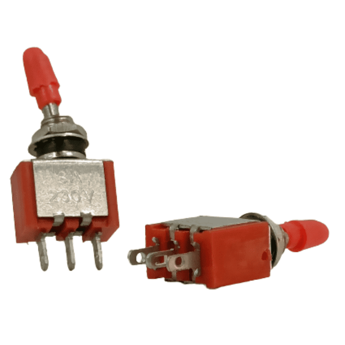 Iotcart 3 Pin SPDT Toggle Switch 3A 230V Panel Mount - DIY Electronics