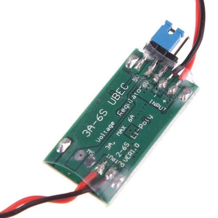 Iotcart SES-P-2208 5V/3A Switch-Mode UBEC Voltage Regulator - RC & Drone Power