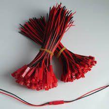 VIMVIP 80mm JST 2 Pin Connector Plug Lead Wire - 10pairs