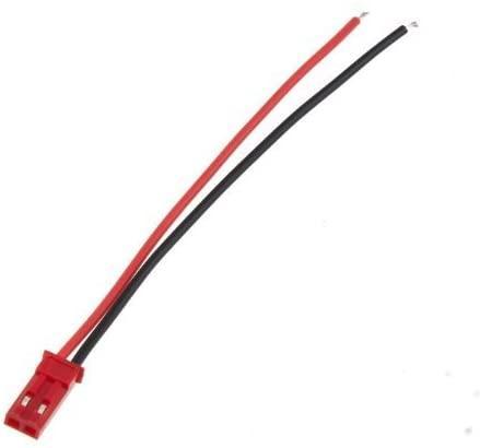 VIMVIP 80mm JST 2 Pin Connector Plug Lead Wire - 10pairs