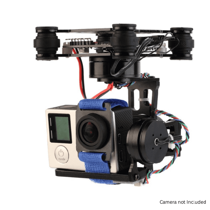 Iotcart 3-Axis Brushless Gimbal for FPV Drones - GoPro Compatible
